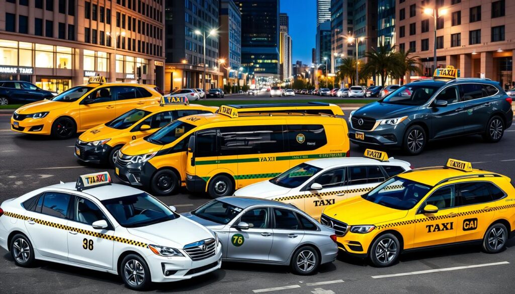 taxi vehicle options