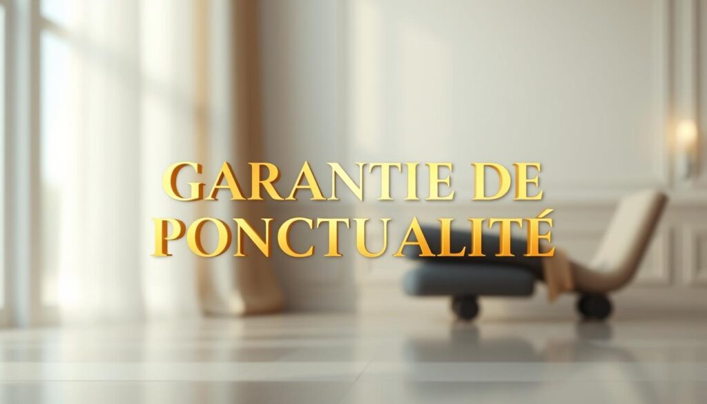 garantie de ponctualité