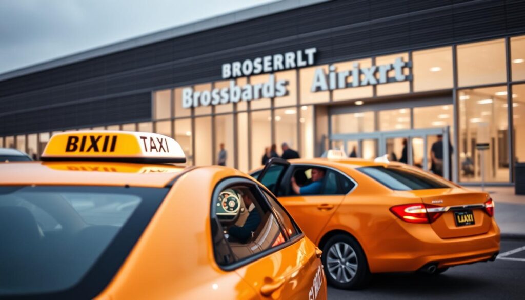 Coût taxi Brossard aéroport