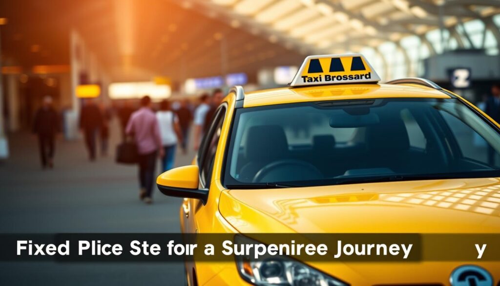 Tarif taxi Brossard aéroport