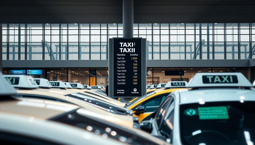 Taxi de Brossard vers l'Aéroport Trudeau