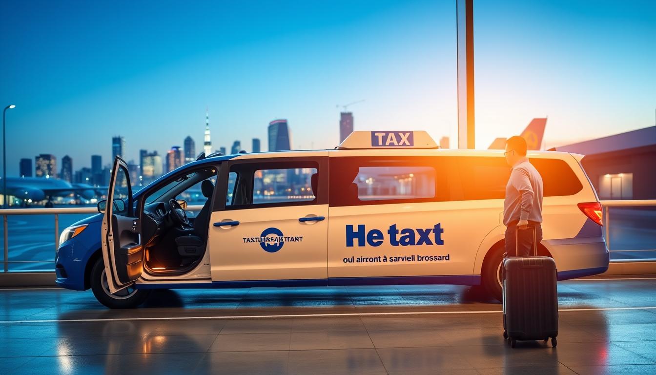 Taxi Aéroport Montréal vers Brossard – Navette Confortable 24h/24