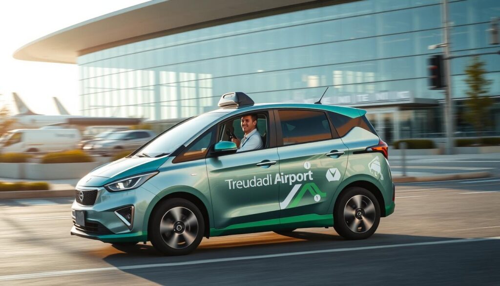 Taxi écologique Brossard-aéroport Trudeau